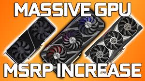 And, after that, any mining it does is theoretically pure profit. Huge Nvidia Amd Gpu Price Increase Asus 66 Over Msrp Youtube