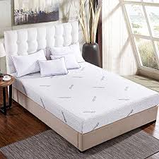 Amazon Com Comfort Relax Memory Foam Mattress With Gel Infused Aircell Tech Bamboo Fabric Cover 6 Quee Comfort Mattress Mattress Furniture Cool Bunk Beds
