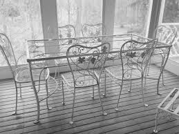 Vintage Wrought Iron Table And Chairs Stuhlede Com Iron Patio Furniture Wrought Iron Furniture Wrought Iron Table