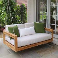 Handpicked local products · buy now, pick up in store Casita Outdoor Daybed Porch Swing Country Casual Teak