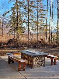 With a waterproof fire pit cover from covers and all, you'll be ready to stoke those flames even after a rainy day. Feast Your Eyes On This Custom Fire Table In The Alaskan Wilderness