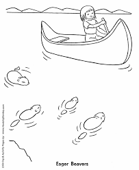 This cute lake coloring page will go a long way strengthening your little artist s fine motor skills and sparking her interest in nature s habitats. Summer Coloring Kids Canoeing On A Lake Coloring Page Sheets Of Coloring Home