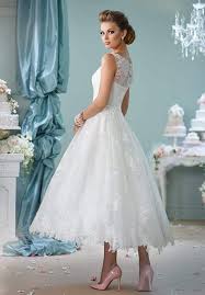 Tea length wedding dresses in vogue for a long time. 10 Stunning Tea Length Wedding Dresses For 2021 The Inspired Bride