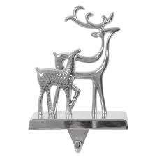 In tradition, we make our own stockings by hand, and now, glitzhome offer skilled hand craft stockings for you. Mr Crimbo Christmas Stocking Hanger Holder Silver Metal Reindeer Fireplace Hook Buy Online In Bosnia And Herzegovina At Bosnia Desertcart Com Productid 167571216