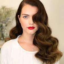Hollywood Waves Old Hollywood Hair Hollywood Hair Retro Wedding Hair