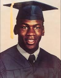 Michael Jordan High School Graduation photo (1981)