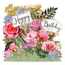 Maybe you would like to learn more about one of these? Paper D Art 3d Flowers Birthday Card Tw030
