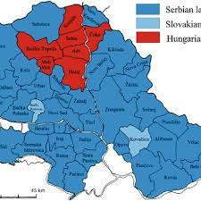 Vojvodina dominira, a ovo su šampioni ankete; Majority Mother Tongues In The Municipalities Of Vojvodina Source Download Scientific Diagram