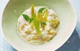Recette De Riz Au Lait A L Angelique Et A La Berce Confites Magazine Exquis Recette Riz Au Lait Recette Riz Riz Au Lait