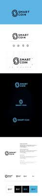 Smart Coin Alternative Digital Currency On Behance Coin Logo Logo Presentation Typographic Logo Design