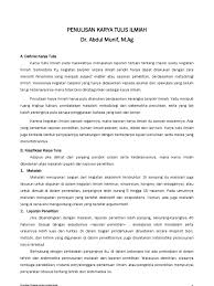 Maybe you would like to learn more about one of these? Penulisan Karya Tulis Ilmiah