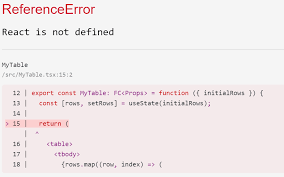 Copy authorization code to the input. React Is Not Defined In Codesandbox Working Fine Locally Stack Overflow