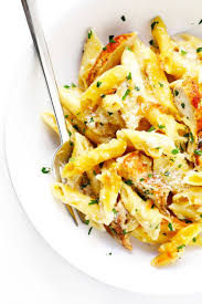 Chicken Alfredo Baked Ziti Recipe Baked Ziti Easy Chicken Recipes Pasta Dishes