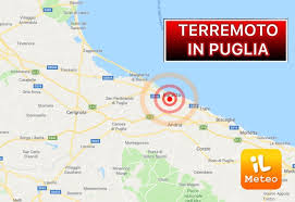 Alle 13.45 di oggi c'è stata una scossa di terremoto di magnitudo 3.5 in puglia, con epicentro nel comune di altamura, in provincia di bari. Terremoto Trema La Puglia Forte Scossa Di 4 2 Richter Tra Bari E Barletta Ilmeteo It