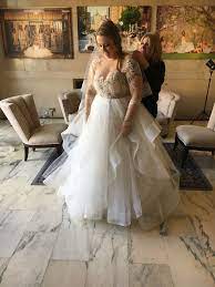 Hayley Paige Lorelei Wedding Dress New Size 20 3 000 Curvy Wedding Dress Wedding Dresses Whimsical Plus Size Wedding Gowns