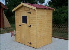 Vert alu double porte coulissante surface extérieure hors tout : Cabane De Jardin En Bois Avec Surface De Moins De 5m France Abris