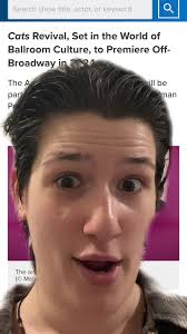 ballroom cats sweep the tonys 2025 #greenscreen #theatre #catsthemusical  #andrewlloydwebber