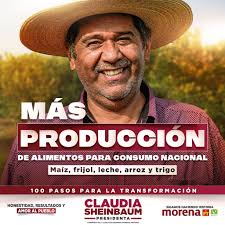 Tenemos que avanzar en que haya más posibilidades de siembra, de  producción, pensando en los campesinos y campesinas, pero también  tecnificando. Así vamos a tener una mayor producción y va a haber