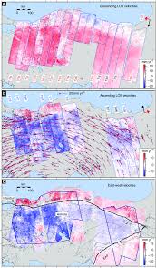 Turn all red towers blue. Insar Derived Horizontal Velocity Field Satellite Line Of Sight Los Download Scientific Diagram