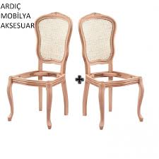 Yaşam alanlarınız için kusursuz tasarımlar. Papatya Oymali Hasirli Lukens Ayak Sandalye 42232