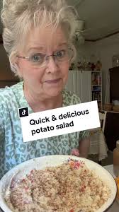 Quick potato salad using instant potatoes #foryou #fyp #foryoupage  #fypシ゚viral #cook #potatosalad #instant #kitchen #recipe