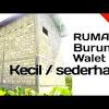 Rumah burung walit kos rendah. 1
