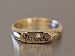 Gold Signet Ring 14k Engraved Ring 18k Signet Ring Gold Engraved Ring Personalized Signet Ring Engravable Signet Ring Oval Signet Ring Gold Signet Ring Wedding Ring With Name Engraved Rings