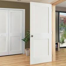 Kimberly Bay Paneled Solid Wood Unfinished Colonial Standard Door In 2020 Shaker Interior Doors White Paneling Shaker Doors