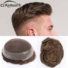 New Fashion Australia Toupee Mens Hair Prosthesis Man Human Hair Wig Lace Hair Replacement Indian Mens Wig Hair Hairpieces Lace Hair Mens Wigs Hair Replacement