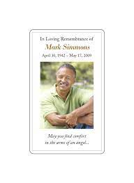 Select an application you are familiar with and have some knowledge in or you will have some struggles as you create the funeral. Layout E Memorial Card Displays The Picture In The Middle Instead Of On The Top Memorial Cards Card Layout Memories