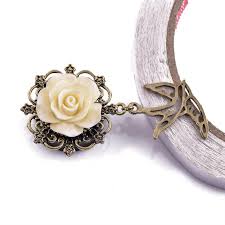 耳扩器 义乌厂家玫瑰花古青铜色燕子耳廓黑色亚克力腰骨耳扩复古 阿里巴巴