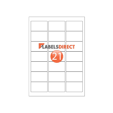 Each blank rectangle sheet includes 21 labels measuring 38mm x 63.5mm. Ll21 Round Corner Labels 63 5mm X 38 1mm Labels Direct