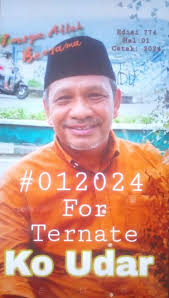 Muncul Pamflet Muchdar Adam Sebagai Calon Wali Kota Ternate 2024