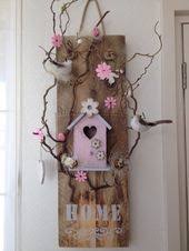 Pin Von Canan Yay Auf Holzdeko In 2020 Fruhlings Dekoration Fruhlingsdekoration Dekoration