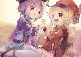 Awesome ultra hd wallpaper for desktop, iphone, pc, laptop, smartphone, android phone (samsung galaxy, xiaomi, oppo, oneplus, google pixel, huawei, vivo, realme, sony xperia. Klee And Qiqi Fanart I Drew Teenage Adult Klee Genshin Impact Also Check Out Qiqi S Skills Talents Evaluation In This Qiqi Build Gitteinkopenhagen