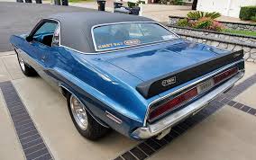 Image result for Bright Blue 1970 Challenger