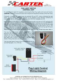 Support is no help at all lkg. Fog Light Control Wiring Diagram