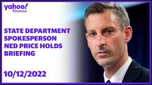 State Department spokesperson Ned Price holds briefing