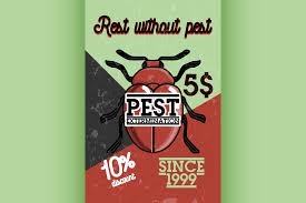 We are here to help with your pest extermination needs. Color Vintage Pest Extermination Banner By Netkoff Thehungryjpeg Com