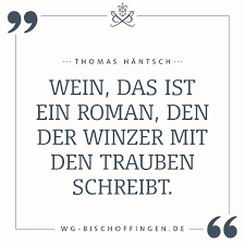 Wein Das Ist Ein Roman Den Der Winzer Mit Den Trauben Schreibt Thomas Hantsch Wein Spruche Wein Zitate Weisheiten