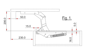 Table Lift 200 Table Lift Fitting Wardrobe Lift Table Lift Mechanism