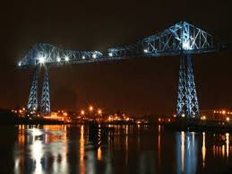 This structure is so tall, that when you stand underneath it, look up and follow the bridge with your eyes, you fall over backwards. Weg W22 Motors Give Power Boost To Iconic Middlesbrough Transporter Bridge Weg