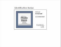 Download birthday card designing tool offers you to design cards. Employee Photo Id Badge Landscape