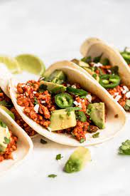 Toss to coat, and bake at 425 degrees f until golden. Healthy Taco Meat Recipe Kim S Cravings