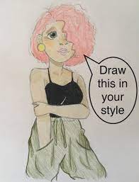Draw This In Your Style Challenge Drawing Challenge Art Style Challenge Style Challenge