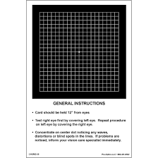 Amsler Grid Pad 50 Sheets Chgrid50