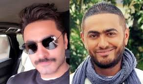 هل لاحظت كم عملية تجميل خضع لها تامر حسني حتى يبدو بهذا الشكل شاهد الصور لتكتشف