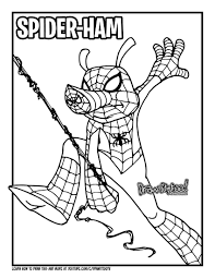 Spider Man Into The Spider Verse Is Just Around The Corner I M Super Excited For One Of The Marvel Comics Drawing Coloring Pages Coloring Pages Inspirational