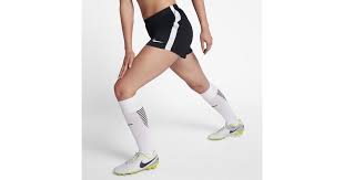 Club américa 2020/2021 stadium third. Nike Synthetic Dry Academy Women S Soccer Shorts In Black White White Black Lyst