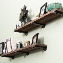 Most pvc pipes will not be able to hold more than 28 pounds before they start to bend. Industrial Pipe Shelves Wayfair